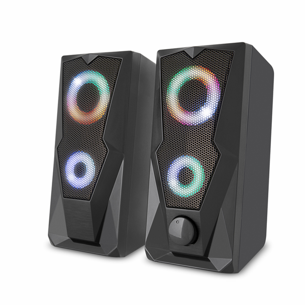 Yenkee Тонколони 2003RGB, USB 2.0, с подсветкана ниска цена с бърза доставка - BestPC.BG