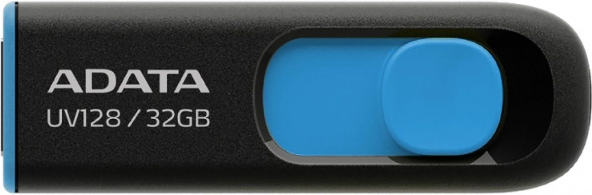 Adata 32GB UV128 USB 3.2 Gen1-Flash Drive Blackна ниска цена с бърза доставка - BestPC.BG