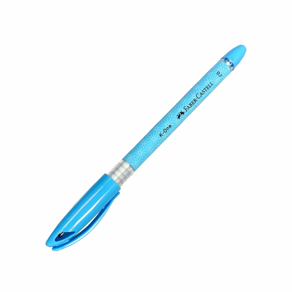 Faber-Castell Химикалка K-One, 0.7 mm, синяна ниска цена с бърза доставка - BestPC.BG