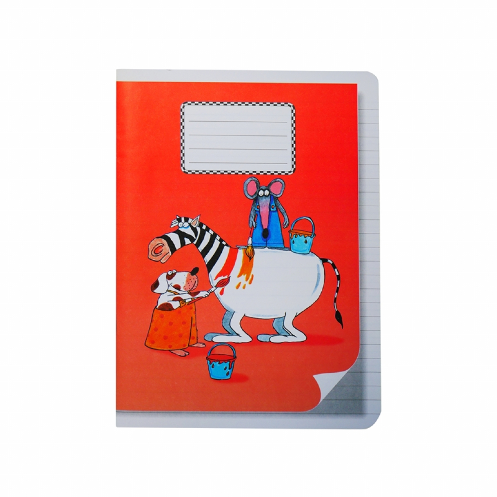 Тетрадка, A5, широки редове, офсетова хартия, мека корица, 20 листана ниска цена с бърза доставка - BestPC.BG