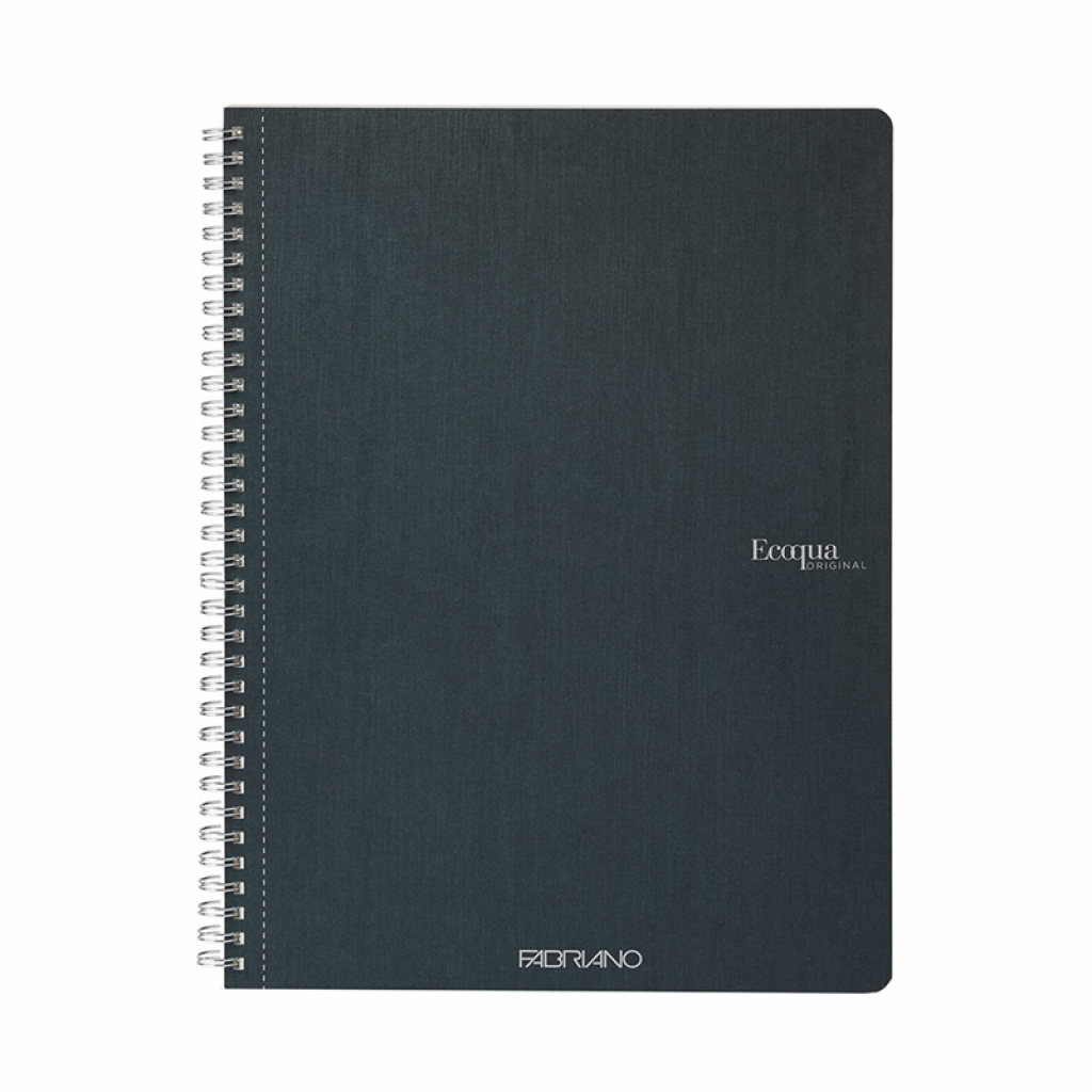 Fabriano Тетрадка Ecoqua, A4, картонена корица, със спирала, 70 листана ниска цена с бърза доставка - BestPC.BG