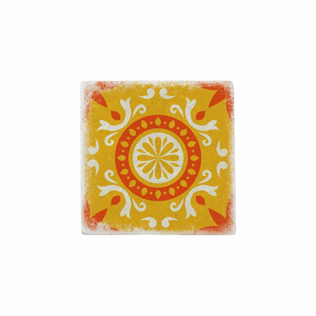 Gespaensterwald Подложка за чаша, мраморна, жълта 0924на ниска цена с бърза доставка - BestPC.BG