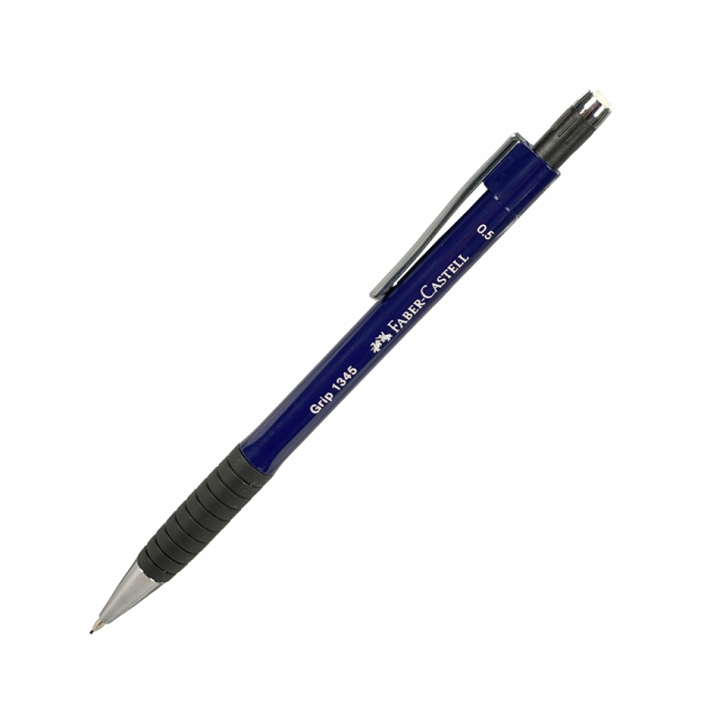 Faber-Castell Автоматичен молив Grip 1345, 0.5 mm, тъмносинна ниска цена с бърза доставка - BestPC.BG