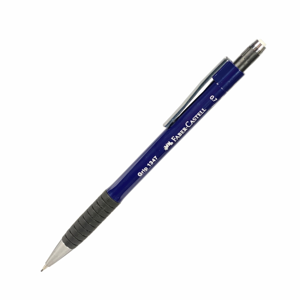 Faber-Castell Автоматичен молив Grip 1347, 0.7 mm, тъмносинна ниска цена с бърза доставка - BestPC.BG