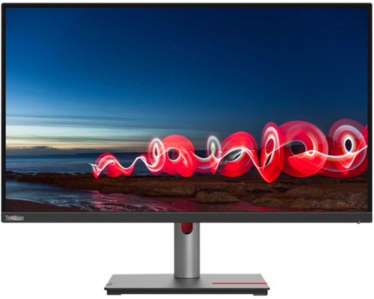 Монитор Lenovo ThinkVision T27i-30 27" 1920x1080 - Full HD, LED, IPS, 4ms, 60Hz, HDMI, DP, VGAна ниска цена с бърза доставка - BestPC.BG