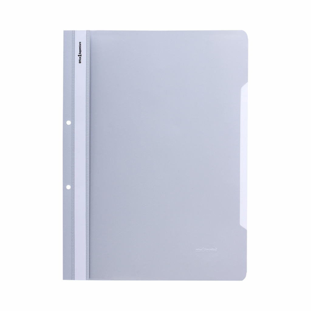 Office 1 Папка, PP, с перфорация, сива, 50 брояна ниска цена с бърза доставка - BestPC.BG