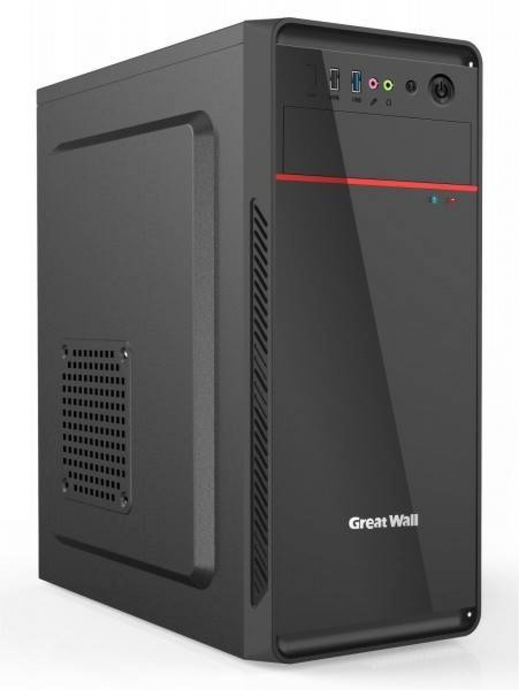 Кутия Chassis VLINE K23 , 2x3.5" HDD, 2x2.5"SSD, 1x5.25", USB 1.0x1, USB 3.0x2на ниска цена с бърза доставка - BestPC.BG