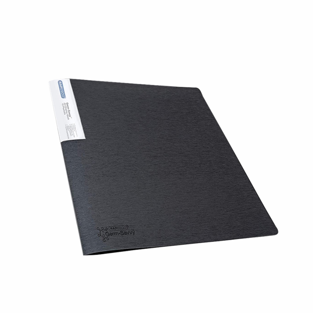 Rapesco Папка Germ-Savvy, PP, с 10 джоба, чернана ниска цена с бърза доставка - BestPC.BG