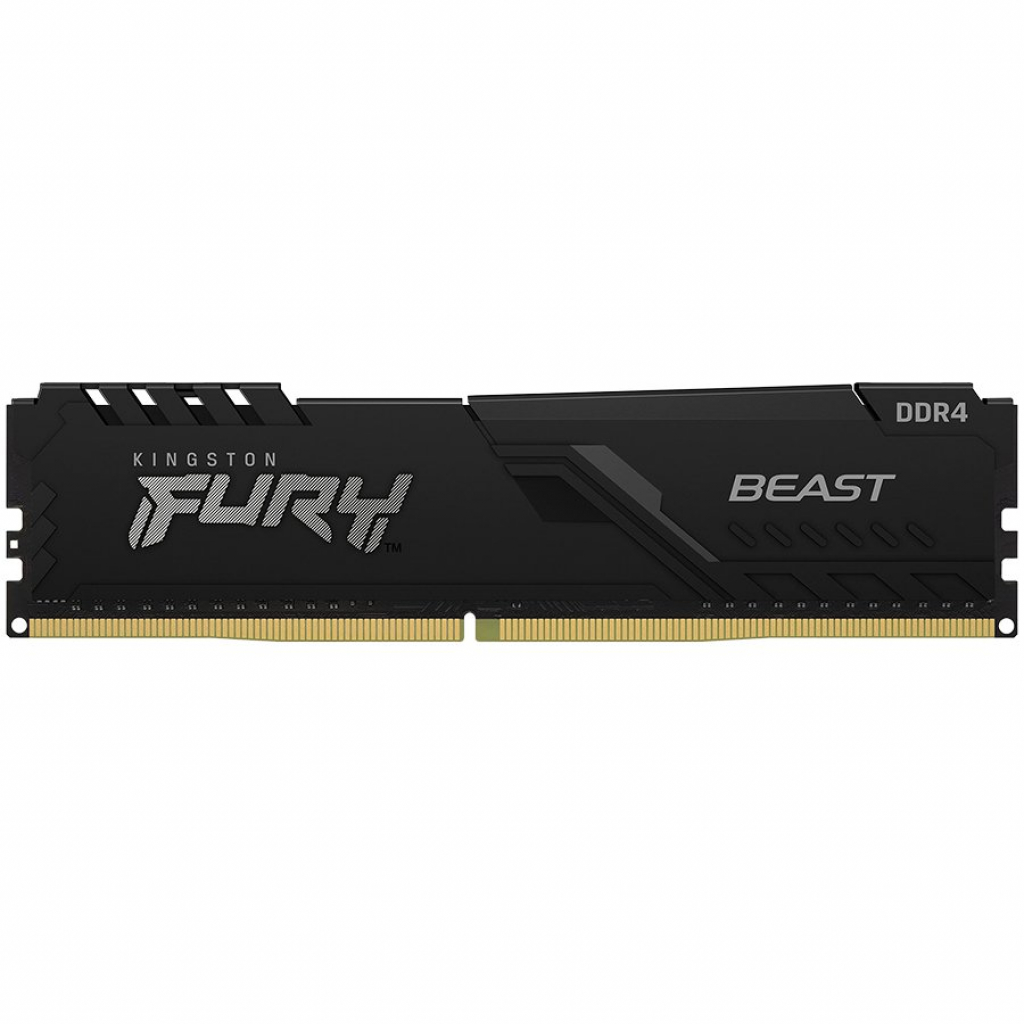 Памет KINGSTON DRAM 16GB 3200MHz DDR4 CL16 DIMM FURY Beast Blackна ниска цена с бърза доставка - BestPC.BG