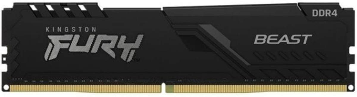 Памет KINGSTON DRAM 16GB 3200MHz DDR4 CL16 DIMM FURY Beast Blackна ниска цена с бърза доставка - BestPC.BG
