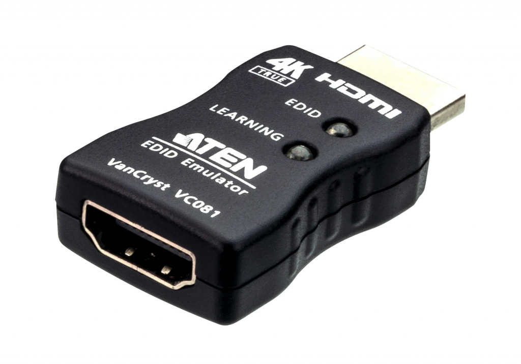 ЕDID емулатор адаптер ATEN VC081A, HDMI, 4K, Черенна ниска цена с бърза доставка - BestPC.BG