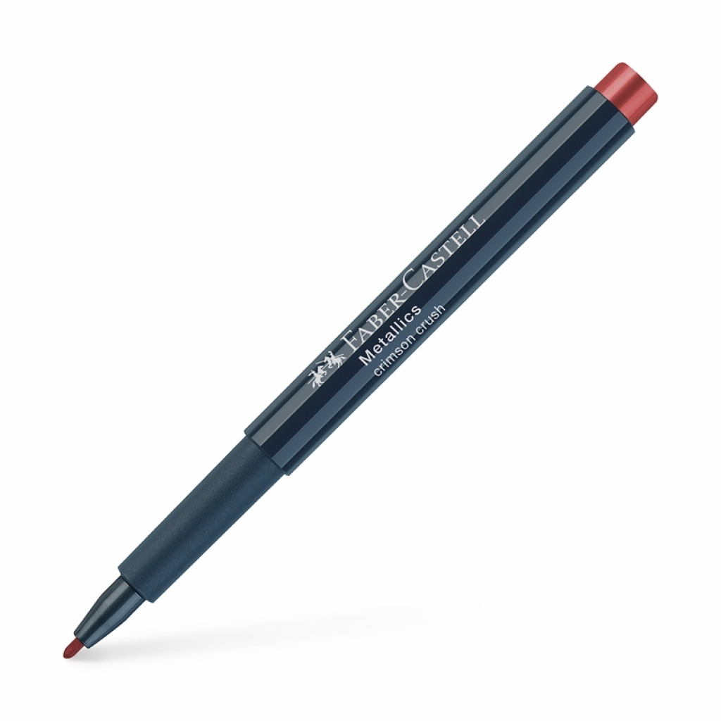 Faber-Castell Маркер, объл, 1.5 mm, металик, пурпуренна ниска цена с бърза доставка - BestPC.BG