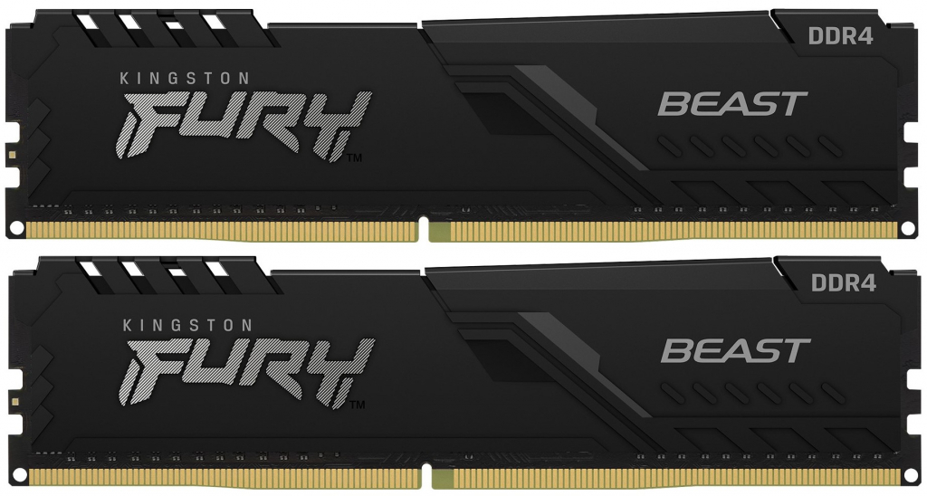 Памет 2x8GB DDR4 3200 MHz Kingston Fury Beastна ниска цена с бърза доставка - BestPC.BG