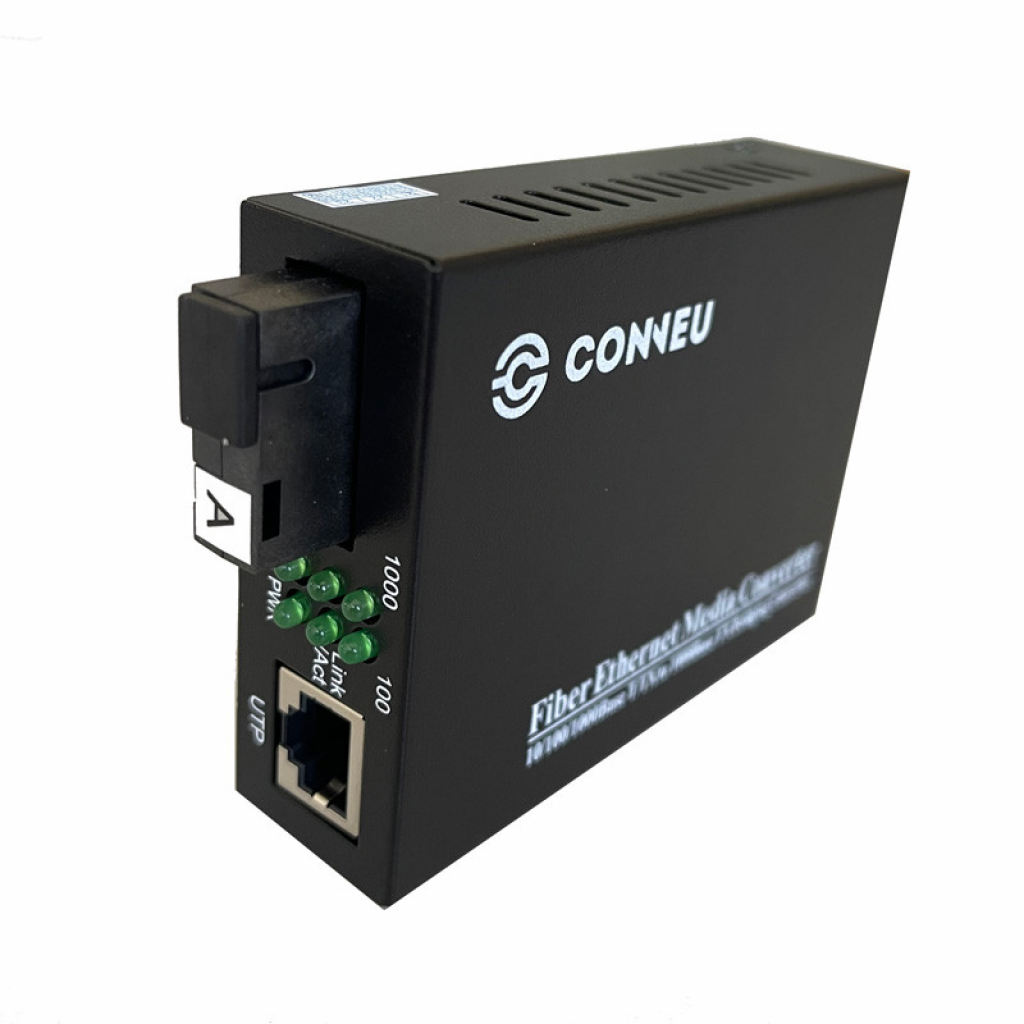 Медиа конвертор по едно влакно TX: 1310 nm RX: 1550 nm, 10-100-1000M 20 кмна ниска цена с бърза доставка - BestPC.BG