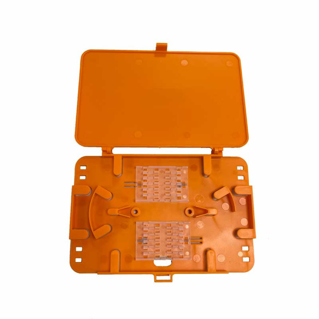 Сплайс касета за 24 влакна, Tray-D, оранжевана ниска цена с бърза доставка - BestPC.BG