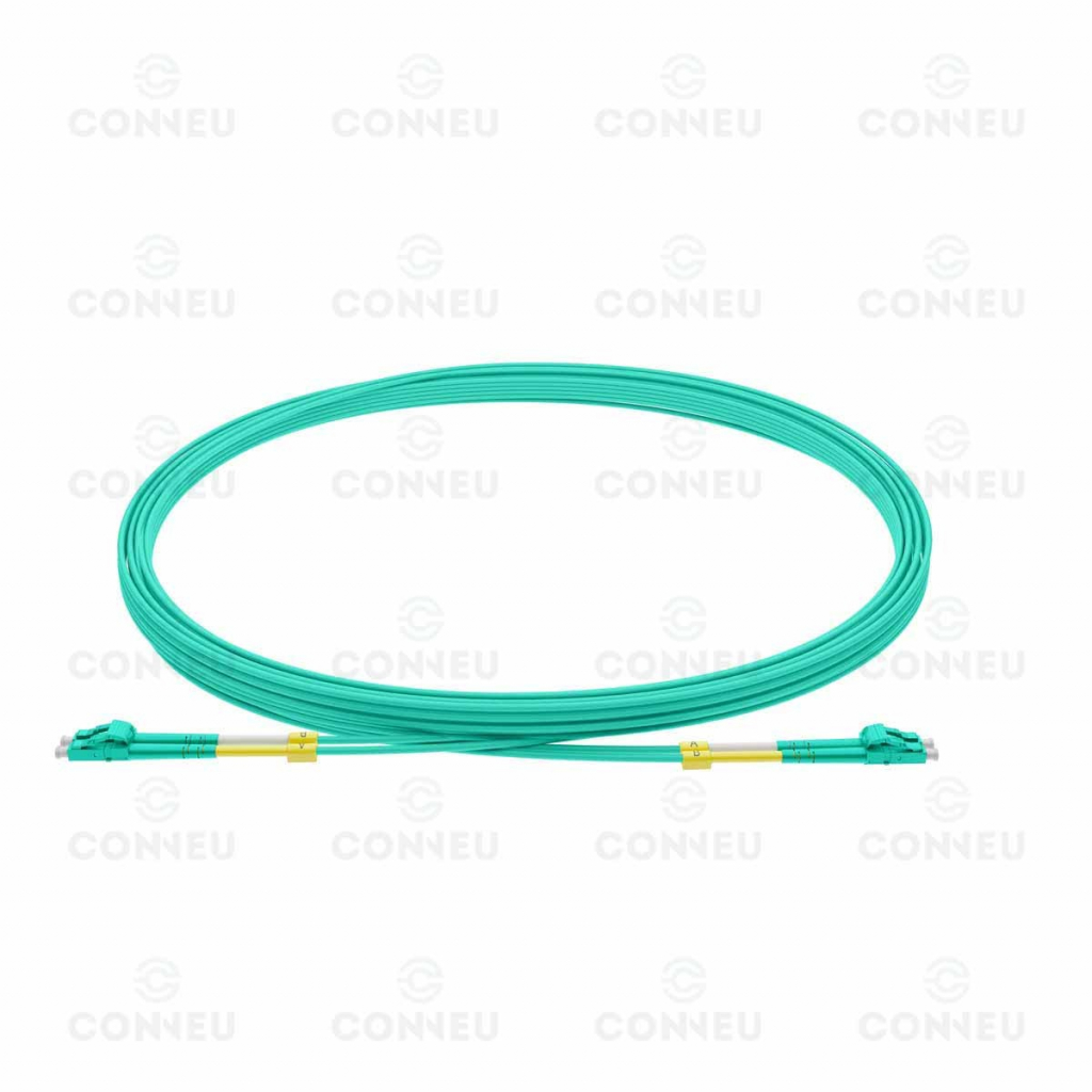 Оптична пач корда Оптичен пач кабел, LC-LC мулти мод OM3 дуплекс, 2мм, 10м.на ниска цена с бърза доставка - BestPC.BG