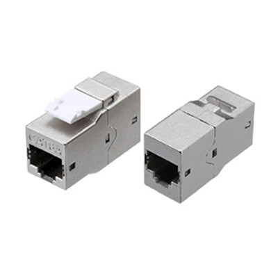 Мрежов аксесоар Удължител, категория 6a, екраниран, 2xRJ45 женскина ниска цена с бърза доставка - BestPC.BG