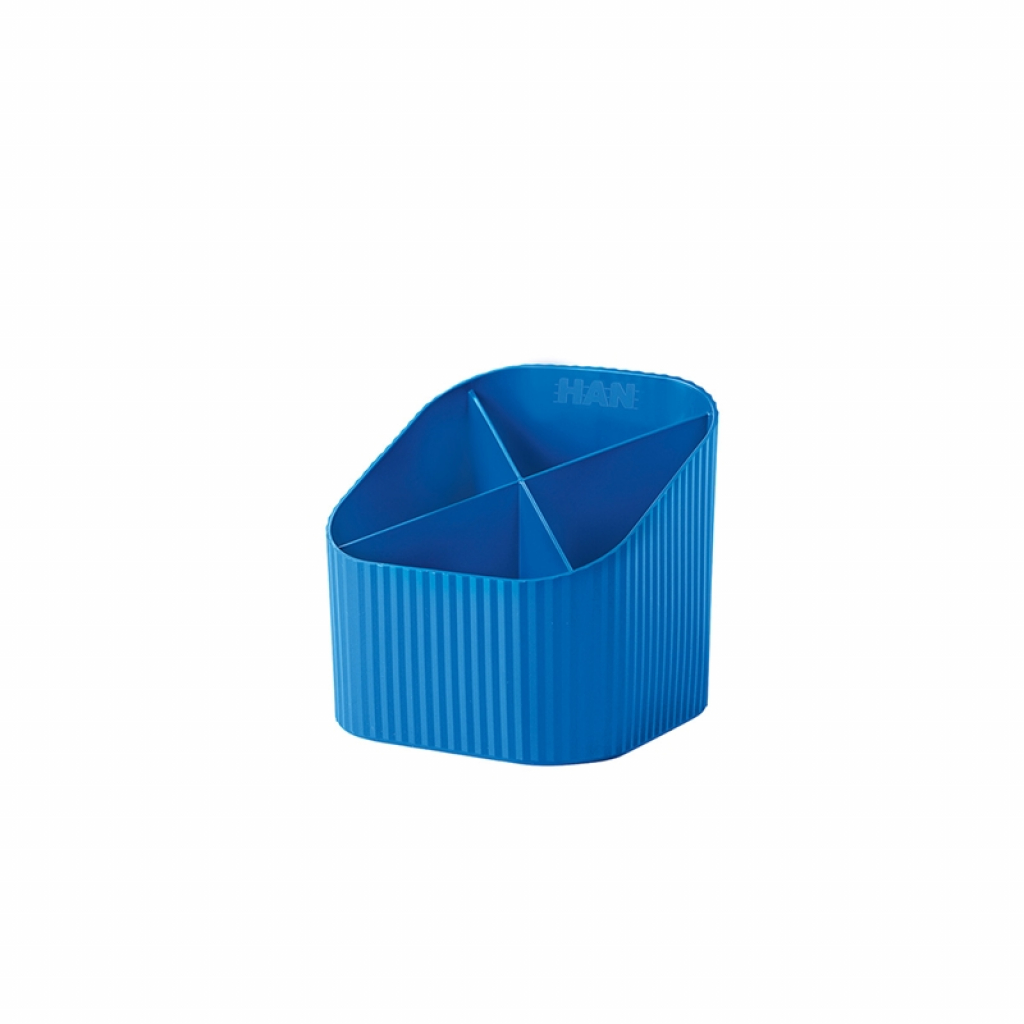 HAN Органайзер бюро Re-Loop, с 4 отделения, синна ниска цена с бърза доставка - BestPC.BG