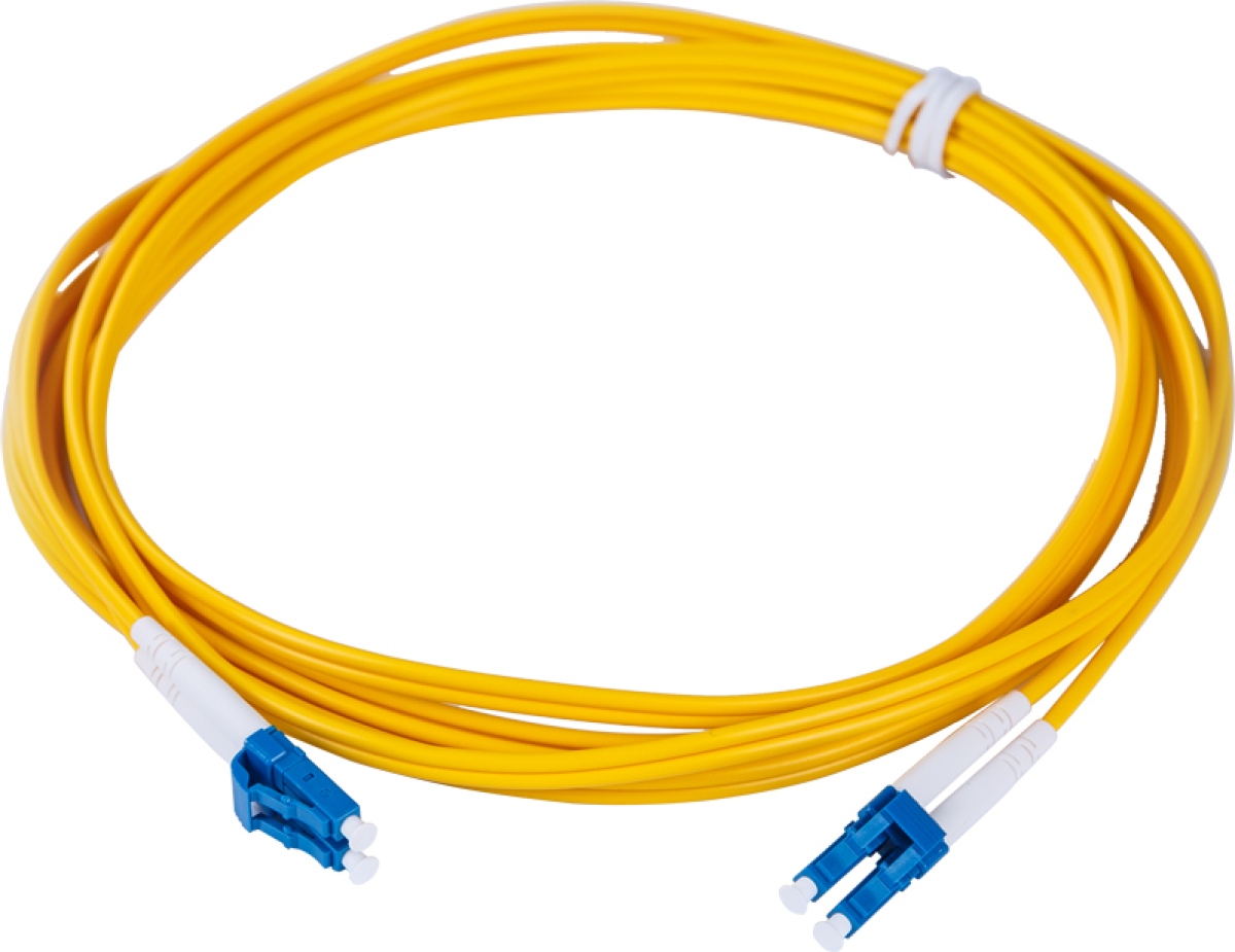 Оптична пач корда LC-UPC-LC-UPC, дуплекс, сингъл мод OS2, 2 мм оптичен пач кабел, 20 метрана ниска цена с бърза доставка - BestPC.BG