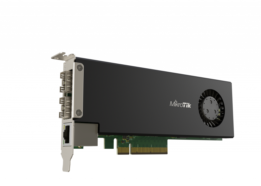 Рутер/Маршрутизатор Рутер MikroTik CCR2004-1G-2XS-PCIe smart PCIe network interface High bracketна ниска цена с бърза доставка - BestPC.BG