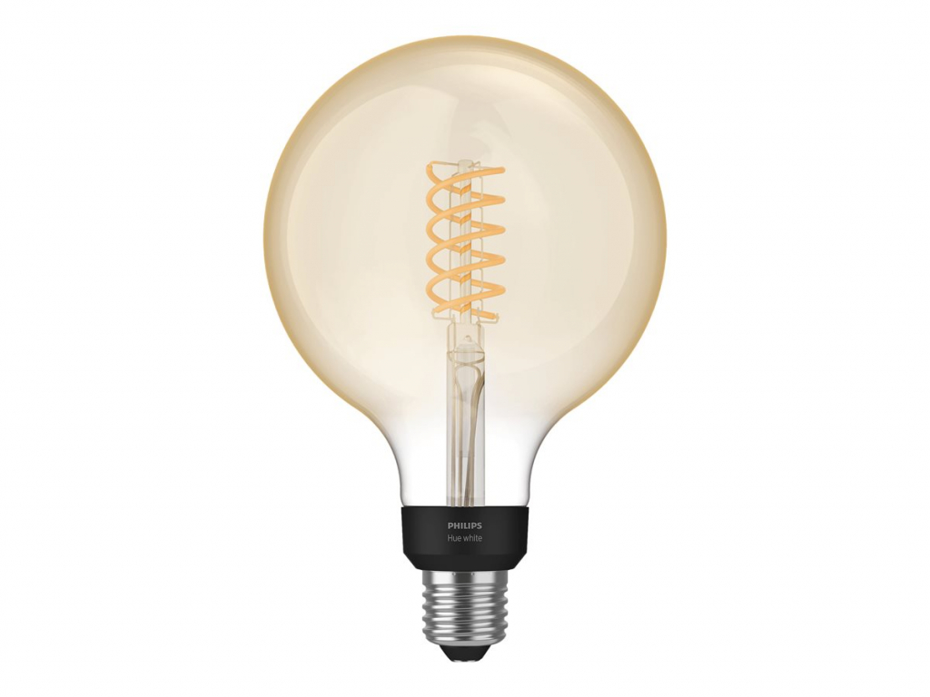 LED Крушка PHILIPS HueW 7W Fil G125 EUR E27на ниска цена с бърза доставка - BestPC.BG