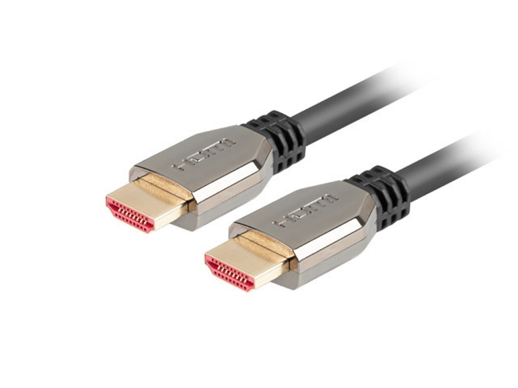 Кабел/адаптер Lanberg HDMI M-M V2.1 1.8m 8K 60Hz, blackна ниска цена с бърза доставка - BestPC.BG