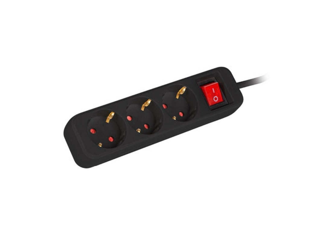 Контакт Lanberg power strip 1.5m, 3 sockets, french with circuit breaker quality-grade copperна ниска цена с бърза доставка - BestPC.BG