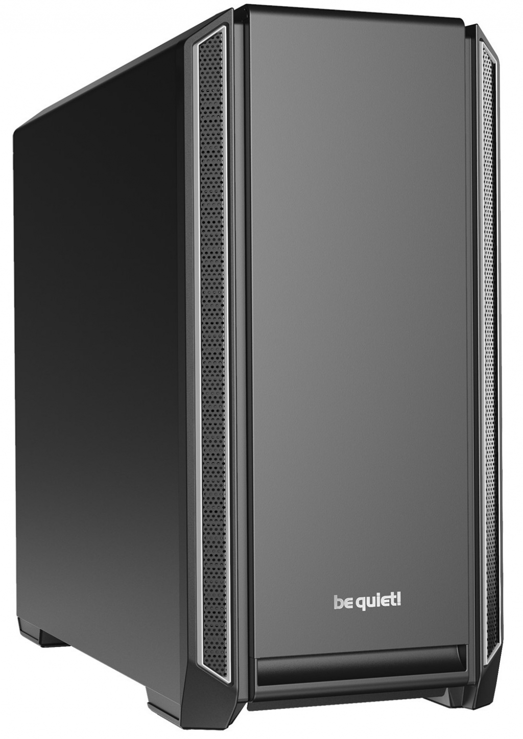 Кутия be quiet! SILENT BASE 601 Silver, E-ATX-ATX-M-ATX-Mini-ITX, 2x Pure Wings 2 140mm, 3-step fan controller, 1x USB 2.0, 2x USB 3.2 Gen. 1, Mic + Audio, 3Y warrantyна ниска цена с бърза доставка - BestPC.BG