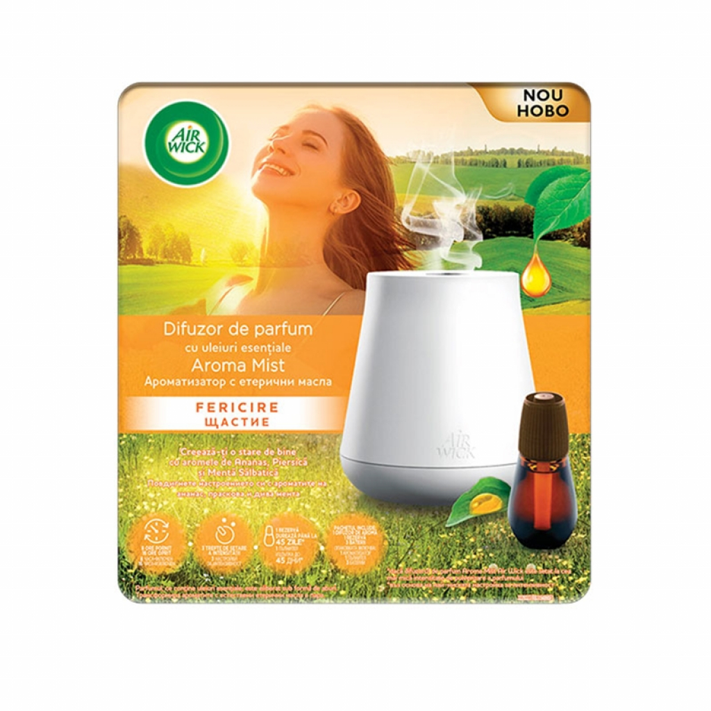 Продукт Air Wick Дифузер за ароматизатор Aroma Mist - Щастиена ниска цена с бърза доставка - BestPC.BG