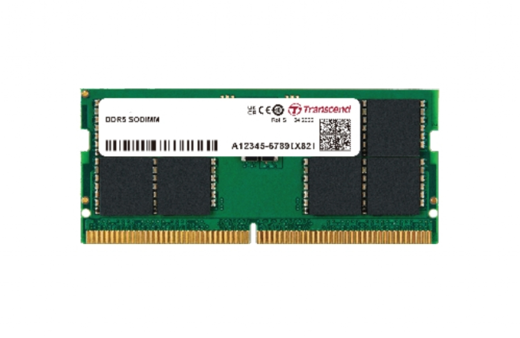 Памет Transcend 16GB JM DDR5 4800 SO-DIMM 1Rx8 2Gx8 CL40 1.1Vна ниска цена с бърза доставка - BestPC.BG