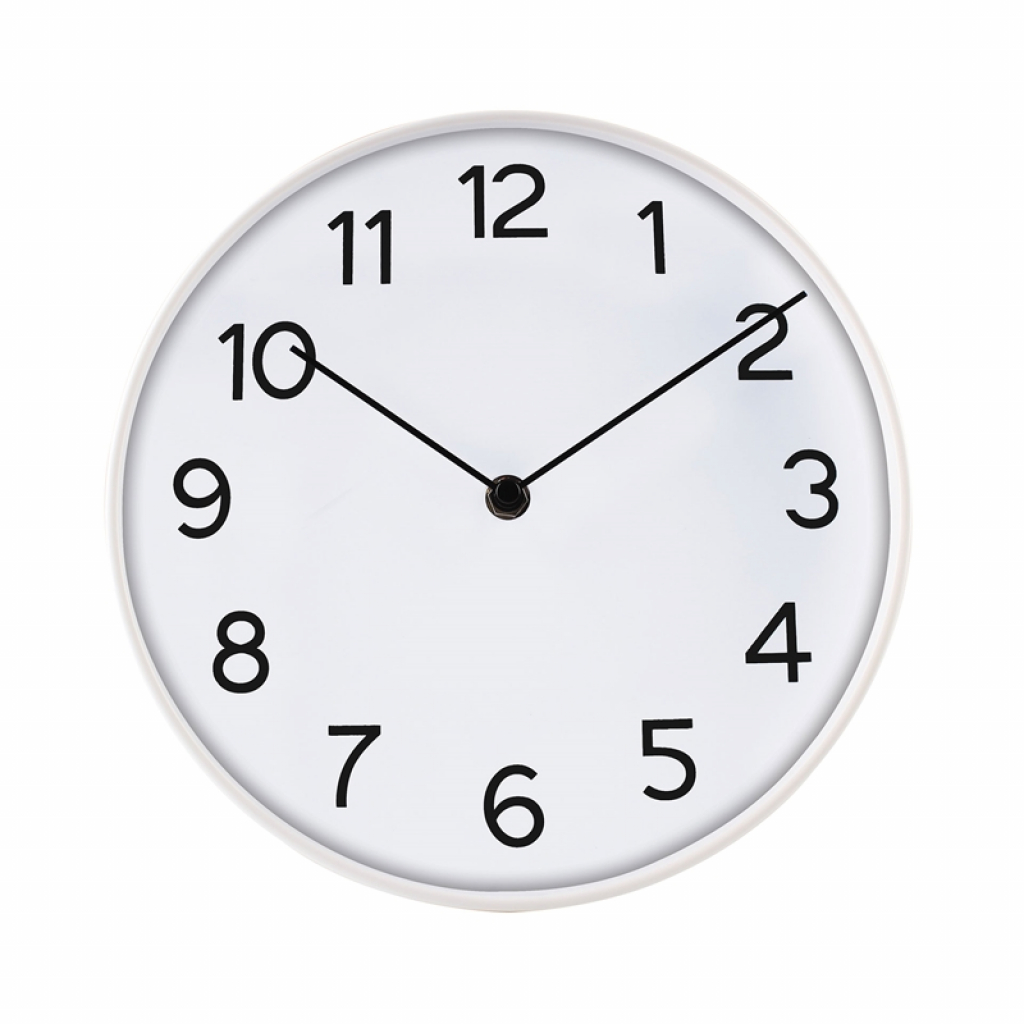 Splendid Стенен часовник Deer, диаметър 25 cm, бялна ниска цена с бърза доставка - BestPC.BG