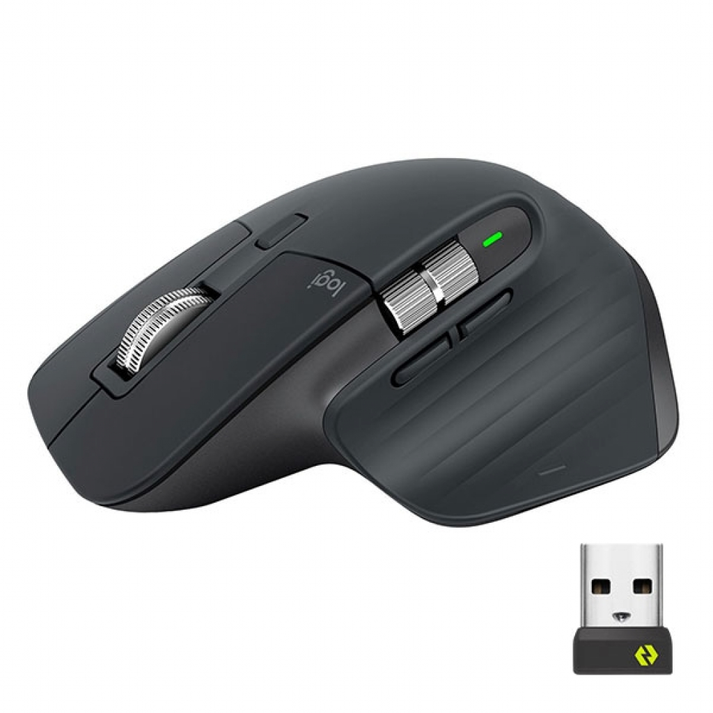 Мишка Геймърска Mouse Logitech Wireless MX Master 3S, Graphiteна ниска цена с бърза доставка - BestPC.BG