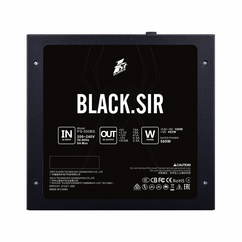 1stPlayer захранващ блок PSU 500W APFC - PS-500BSна ниска цена с бърза доставка - BestPC.BG