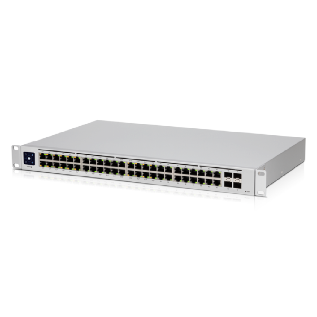 Комутатор/Суич 48-портов управляем PoE комутатор Ubiquiti UniFi Switch USW-48-POEна ниска цена с бърза доставка - BestPC.BG