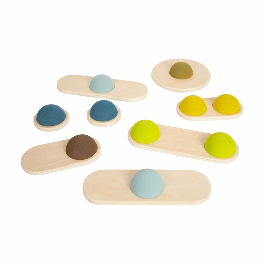 Small Foot Камъни за баланс, двустранни, дървенина ниска цена с бърза доставка - BestPC.BG