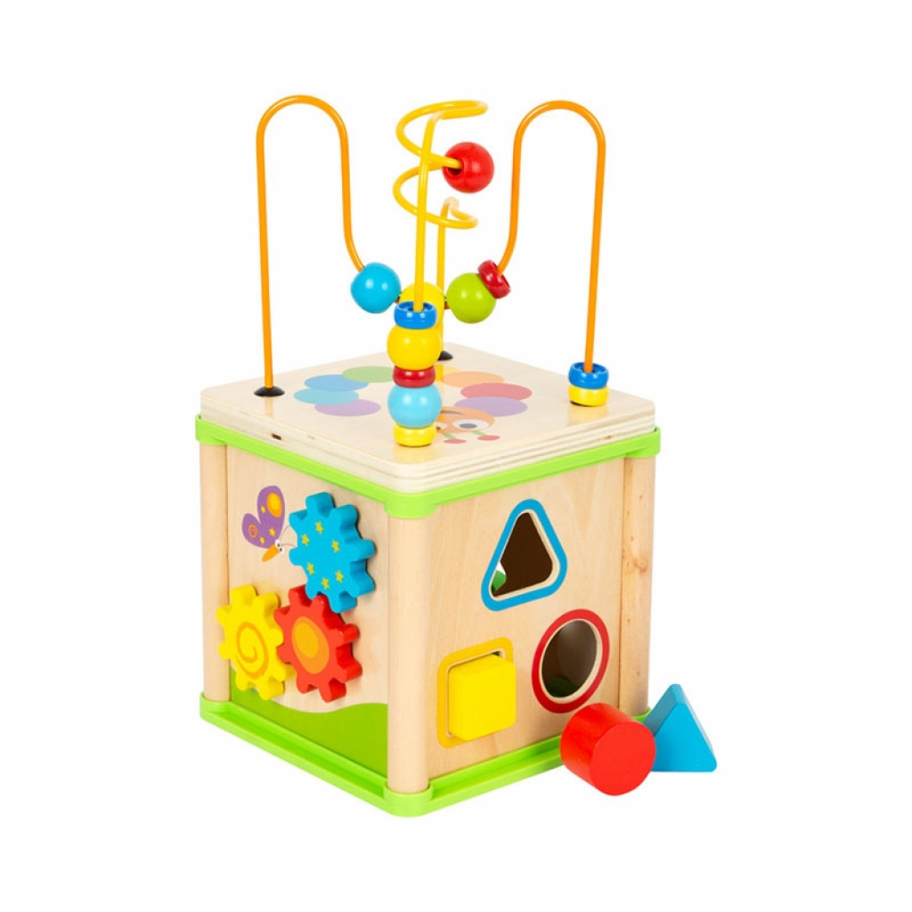 Small Foot Куб, дидактичен, 5 в 1, дървен, 15 х 15 х 29 cmна ниска цена с бърза доставка - BestPC.BG
