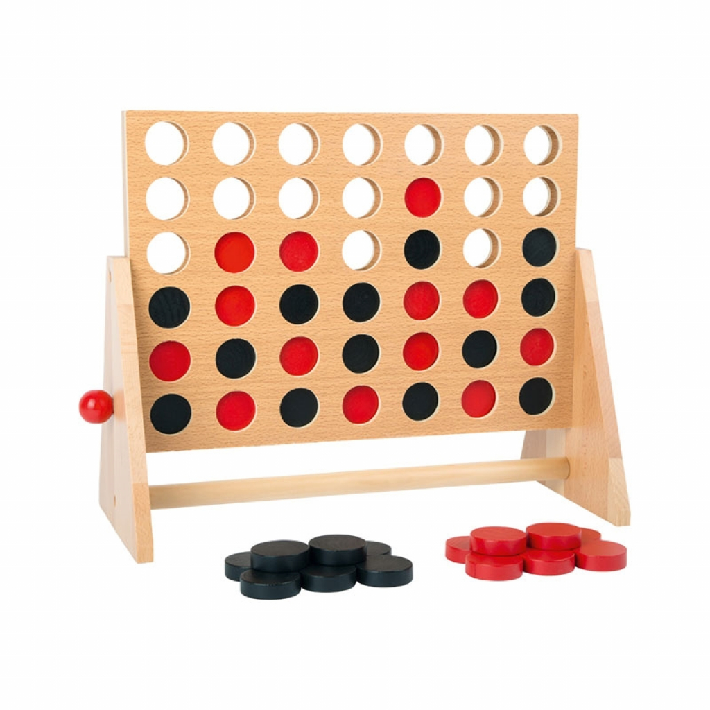 Small Foot Игра 4 в редица, дървенана ниска цена с бърза доставка - BestPC.BG