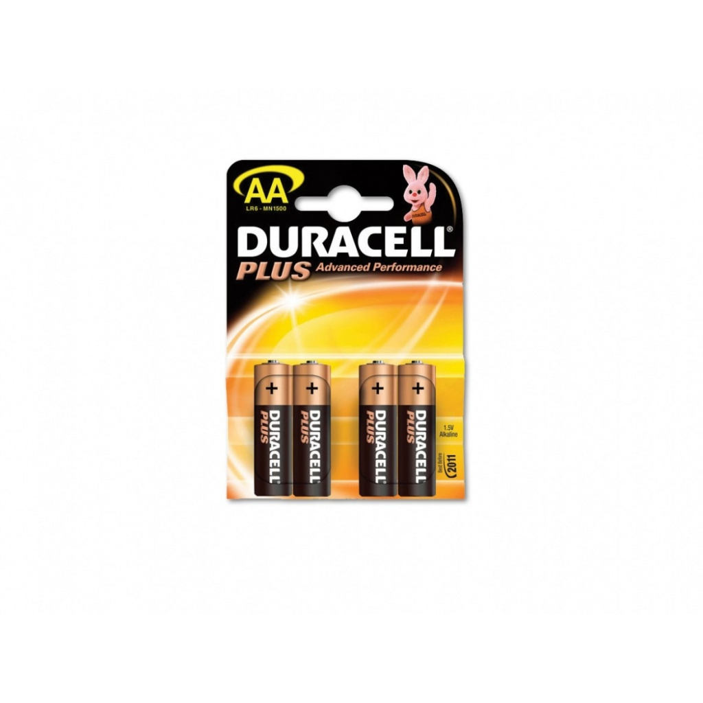Duracell Алкална батерия Optimum, AA, LR6, 1.5 V, 4 брояна ниска цена с бърза доставка - BestPC.BG