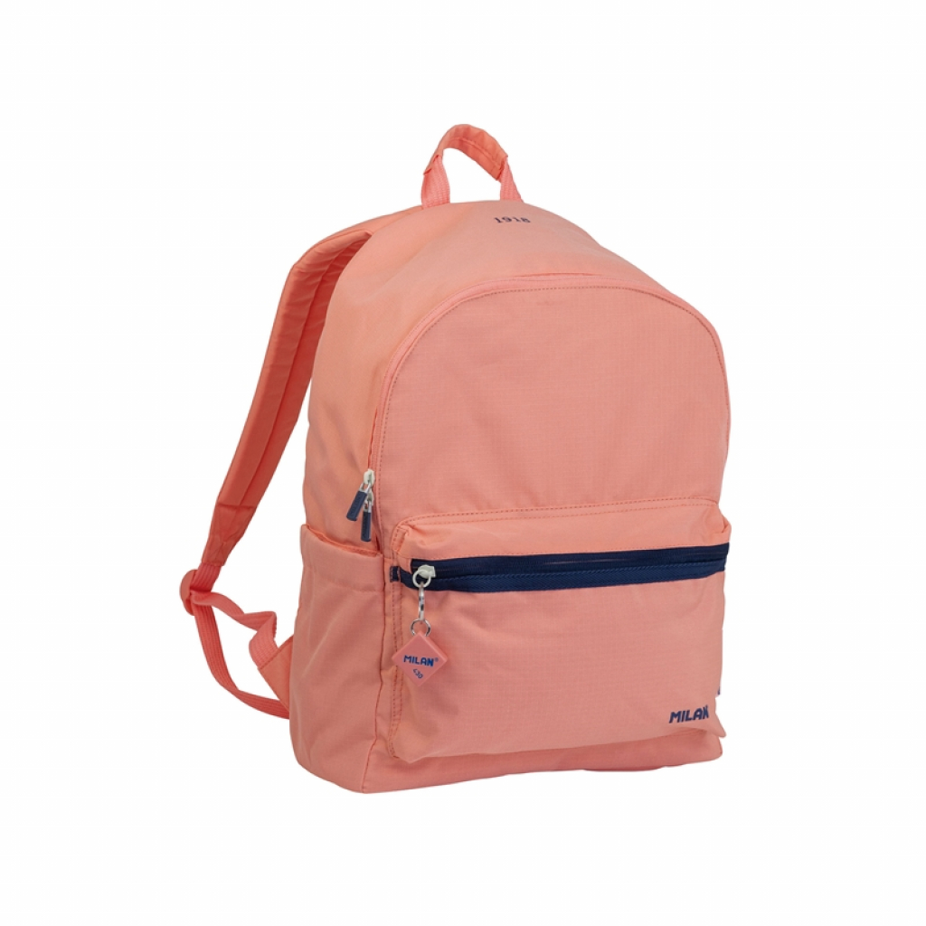 Milan Раница 1918, с 2 ципа, 22 L, розована ниска цена с бърза доставка - BestPC.BG