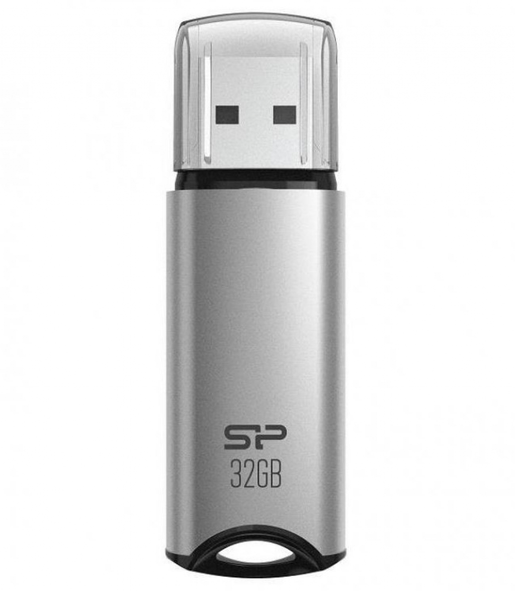 SILICON POWER memory USB Marvel M02 32GB USB 3.0 Silverна ниска цена с бърза доставка - BestPC.BG