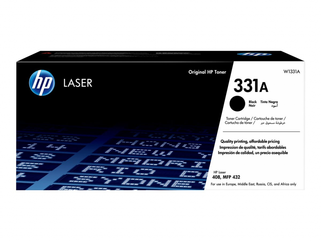 Тонер за лазерен принтер HP 331A Black Original Laser Toner Cartridgeна ниска цена с бърза доставка - BestPC.BG