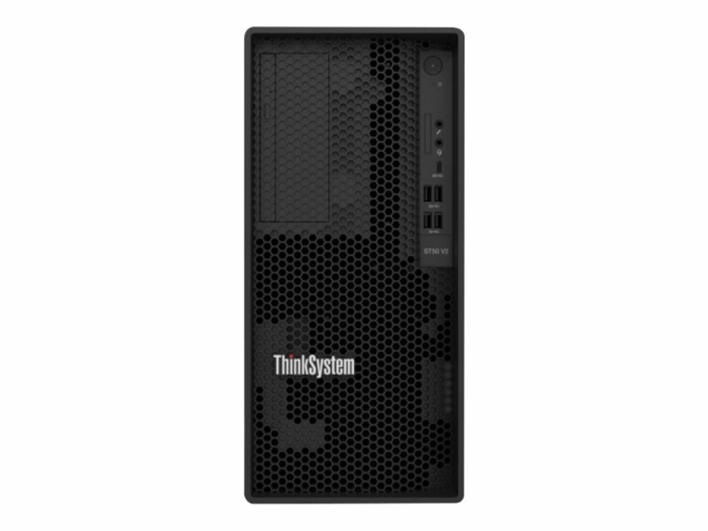 Сървър LENOVO ThinkSystem ST50 V2 Intel Xeon E-2324G 4C 3.1GHz 65W 1x8GB 3200MHzна ниска цена с бърза доставка - BestPC.BG
