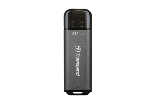 Transcend JetFlash 920, 512GB, USB3.2, USB 3.2 Gen 1, USB Type-A, Сивна ниска цена с бърза доставка - BestPC.BG