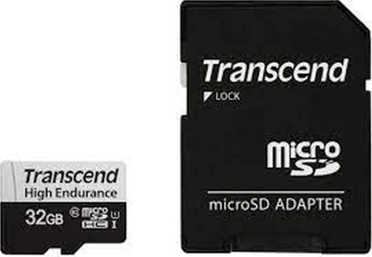 Transcend 32GB micro SD, клас 10, с включен SD адаптер в комплектана ниска цена с бърза доставка - BestPC.BG