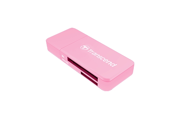 Картов четец Transcend SD-microSD Card Reader, USB 3.0-3.1 Gen 1, Розовна ниска цена с бърза доставка - BestPC.BG