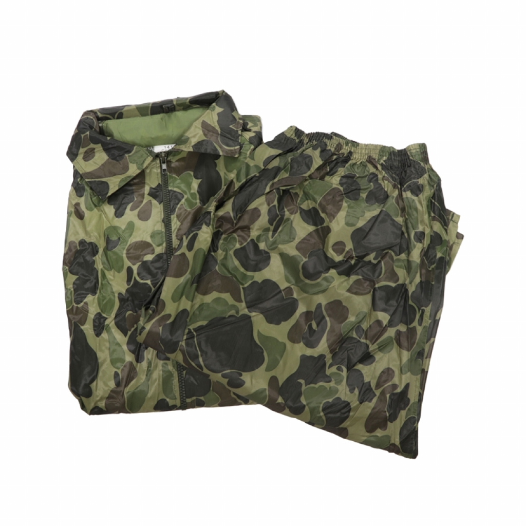 Продукт Водозащитен костюм Carina PVC1410-4, полиамид, цвят камуфлажна ниска цена с бърза доставка - BestPC.BG