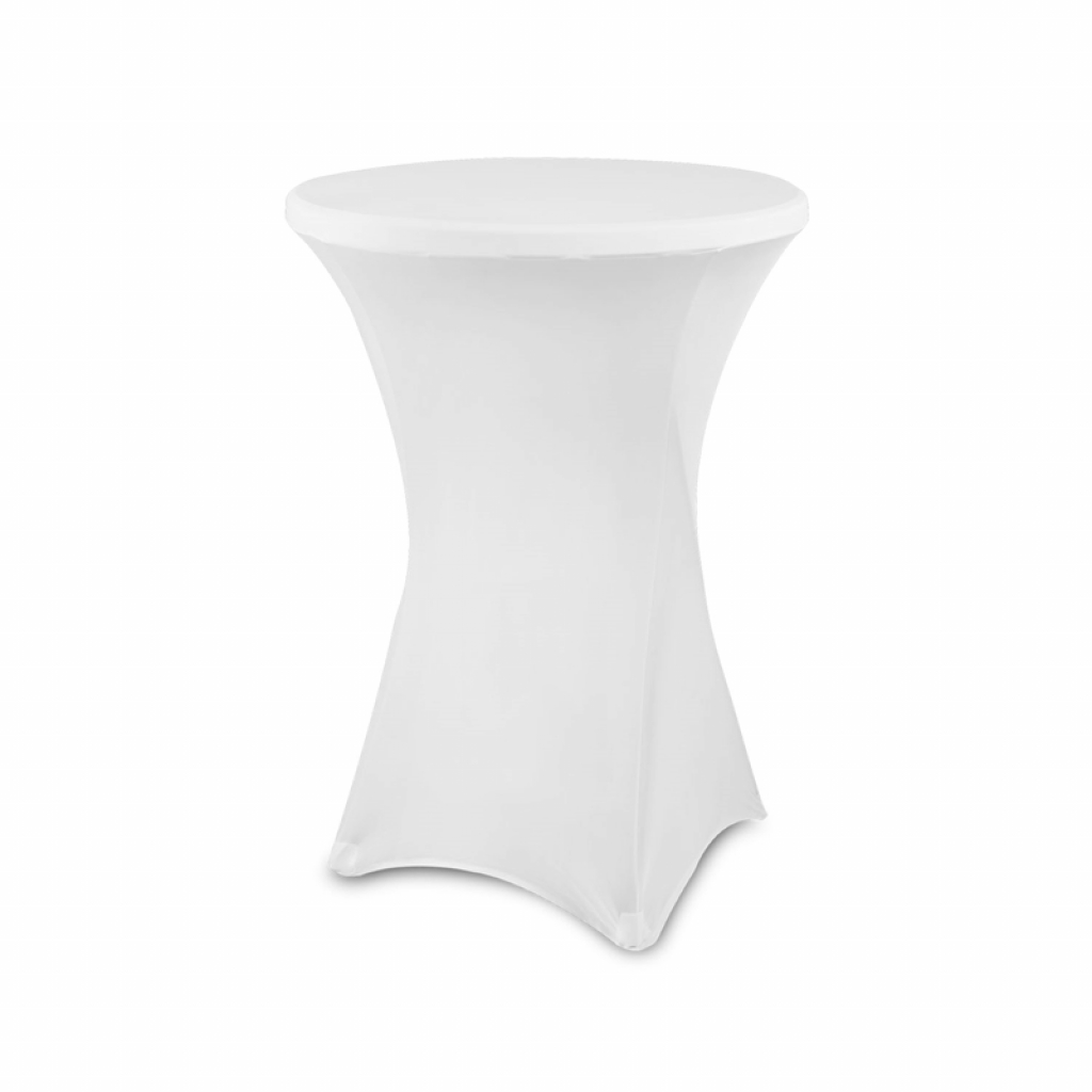 Покривка за коктейлна маса, от еластан, бялана ниска цена с бърза доставка - BestPC.BG