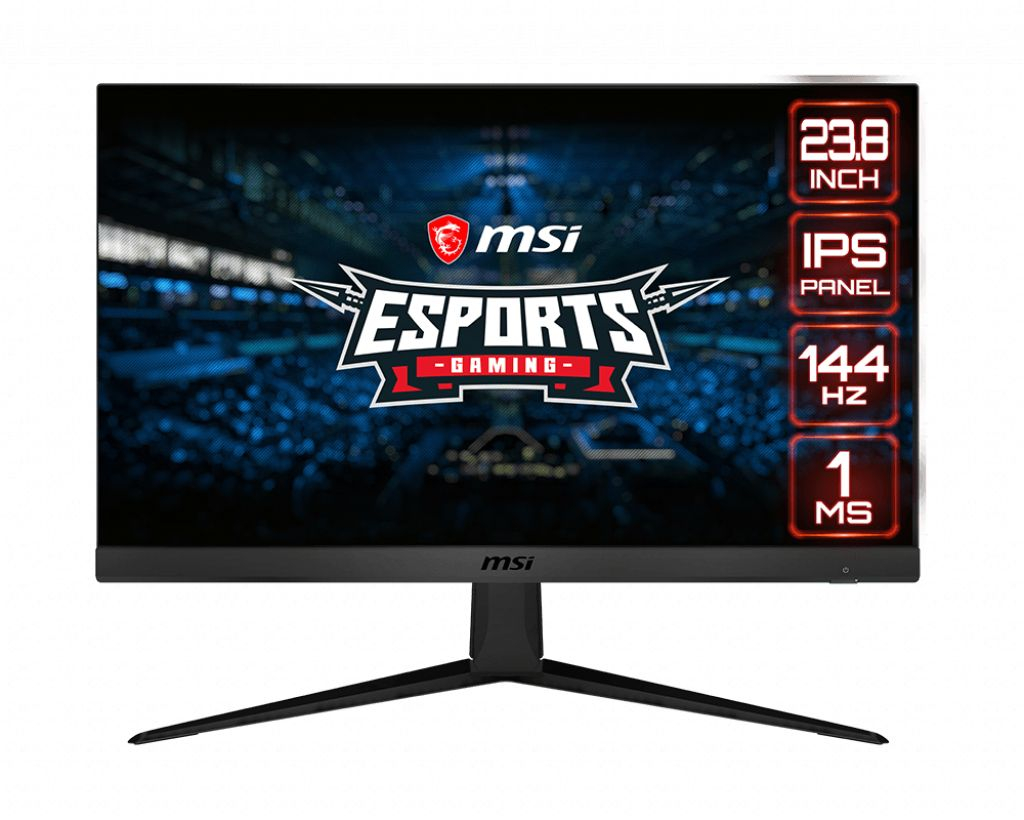 Монитор MSI Optix G241 Gaming Monitor, 23.8" 144Hz, FHD (1920x1080) 16:9, IPSна ниска цена с бърза доставка - BestPC.BG