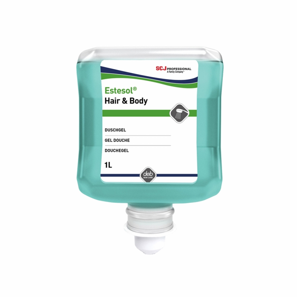 Продукт SCJohnson Душ гел Estesol, за коса и тяло, 1 Lна ниска цена с бърза доставка - BestPC.BG