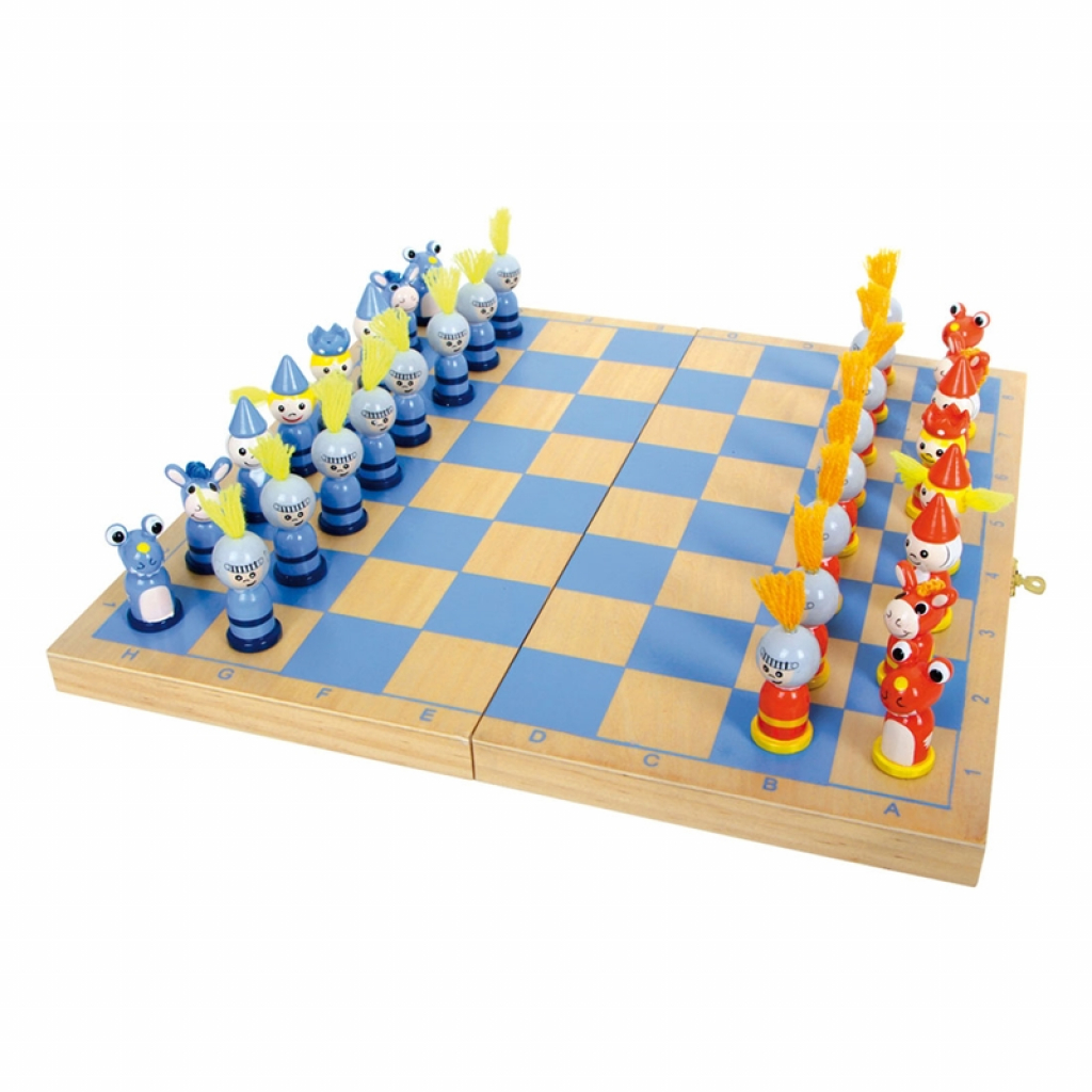 Small Foot Шах Рицари, дървен, 33 х 33 х 2 cmна ниска цена с бърза доставка - BestPC.BG